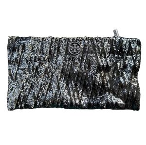 Tory Burch Metallic Clutch